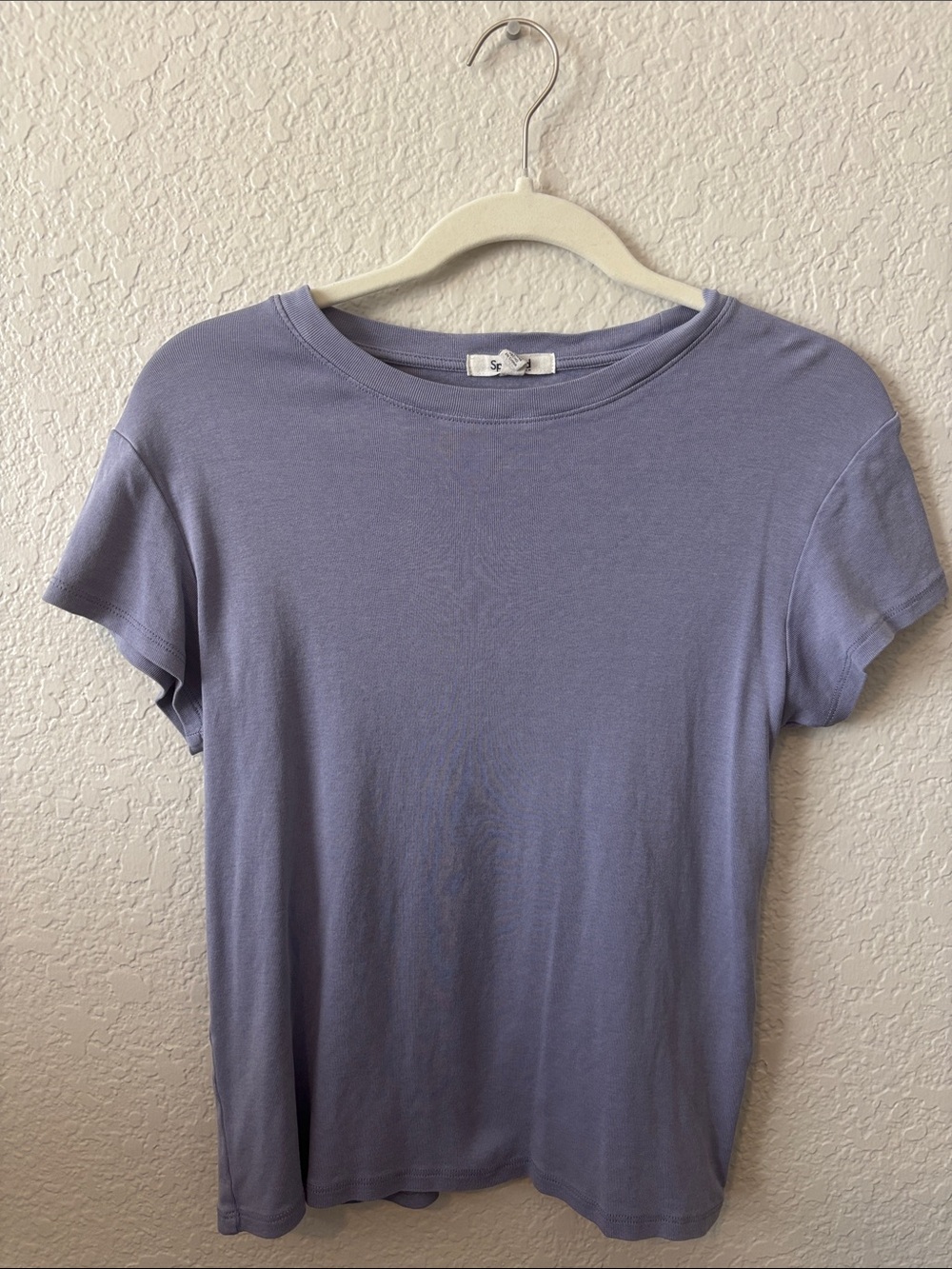 Splendid Brand! Lavender Short Sleeve Crewneck Tee